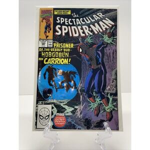 The Spectacular Spider-Man No. #163 Marvel Comics, Apr 1990/Hobgoblin & Carrion.